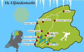 200 Kilometer auf Natureis durch die 11 größten friesischen Städte.